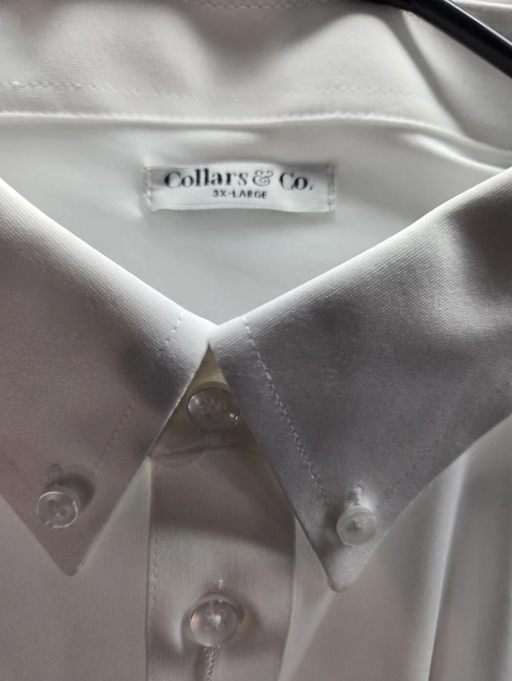 Lot of 4 Collars & Co Men's 3XL Polo Bottom Down Dress Shirts NWT & NWOT